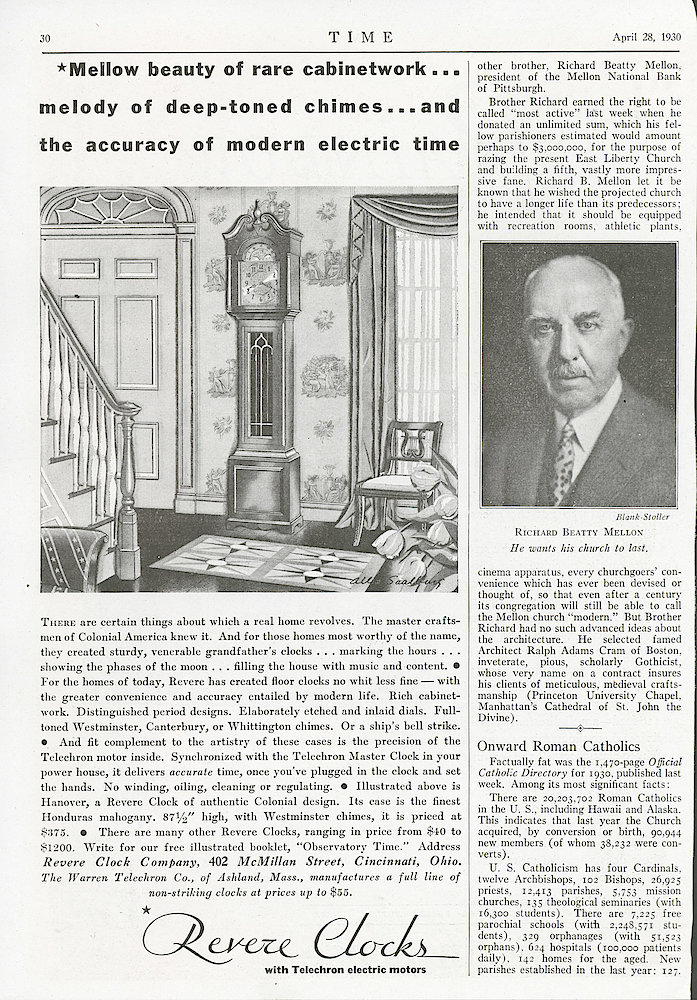 April 28, 1930 Time Magazine, p. 30