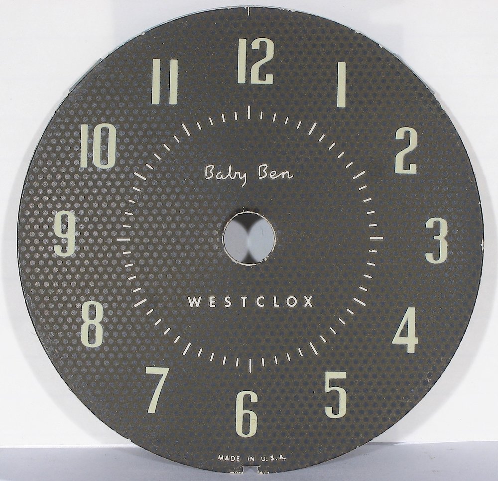 Westclox Baby Ben Style 7 Pink Luminous. Westclox Baby Ben Style 7 Pink Luminous Clock Example Photo