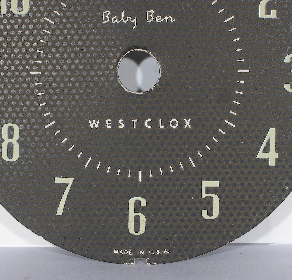 Westclox Baby Ben Style 7 Pink Luminous. Westclox Baby Ben Style 7 Pink Luminous Clock Example Photo