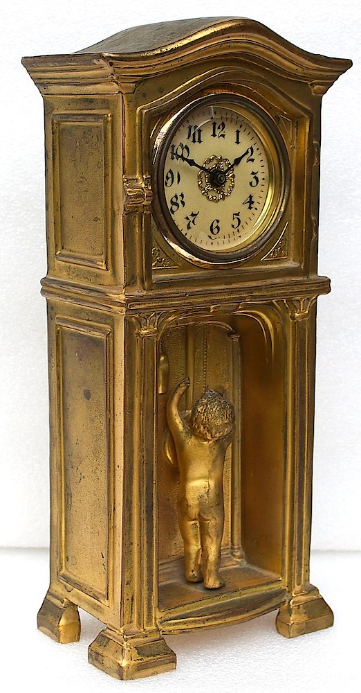 Westclox Plymouth Gold. Westclox Plymouth Gold Clock Example Photo