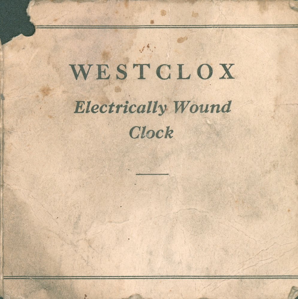 Electrically Wound Automobile Clock Instructions > 1