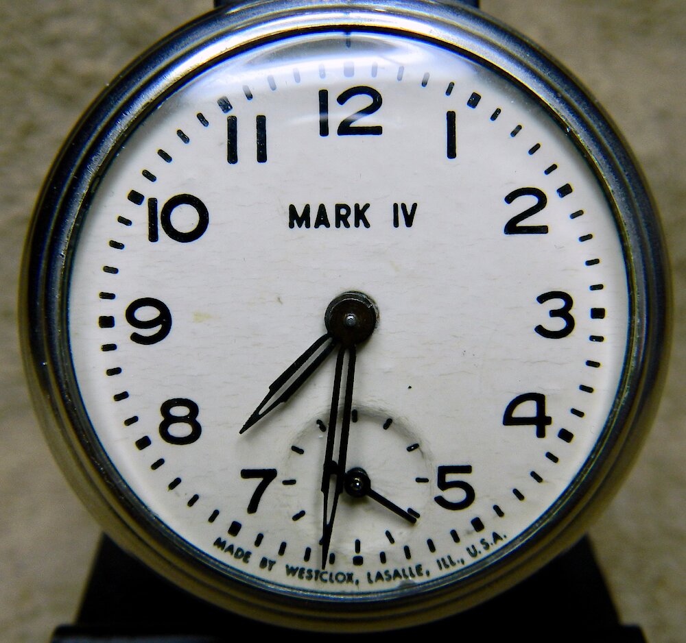 Westclox Mark Iv Pocket Watch. Westclox Mark Iv Pocket Watch Watch Example Photo