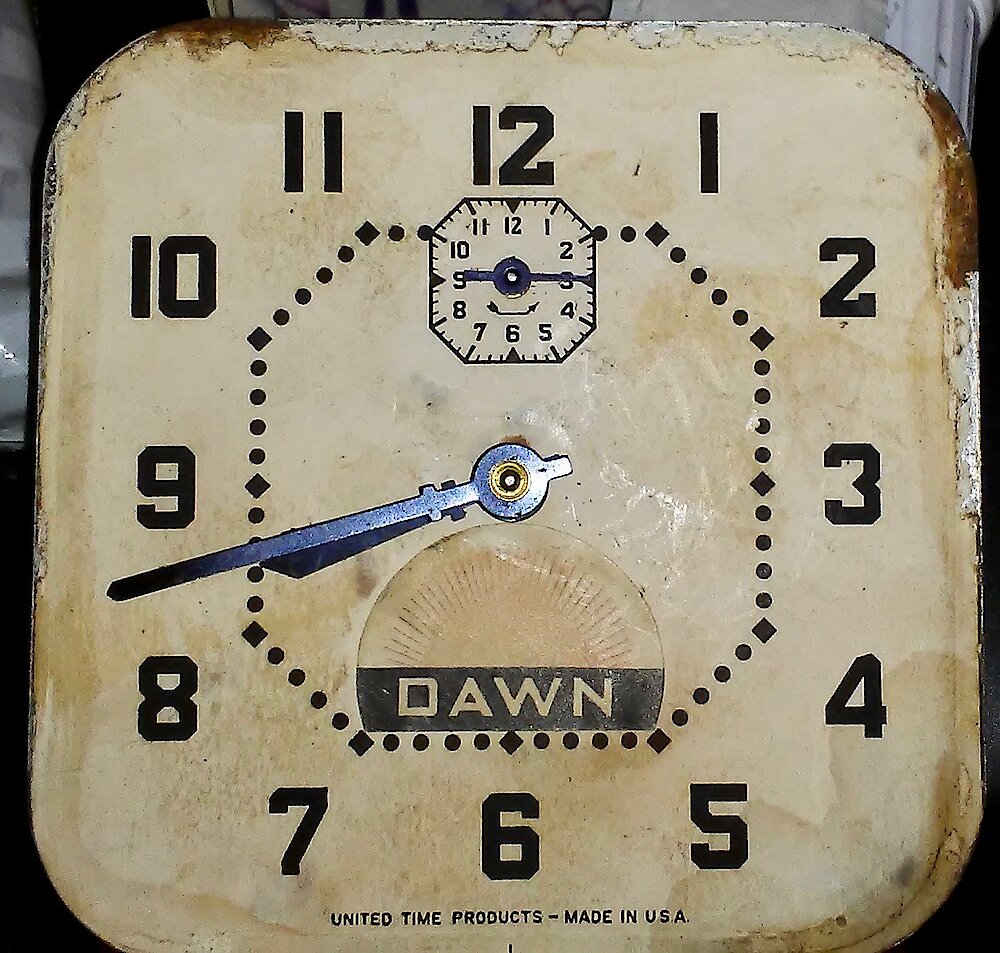 Westclox Dawn Electric Time Switch. Westclox Dawn Electric Time Switch Clock Example Photo