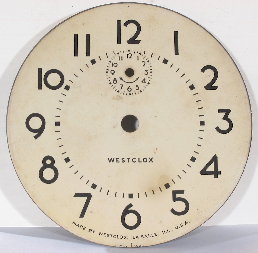 Westclox Raven. Westclox Raven Clock Example Photo