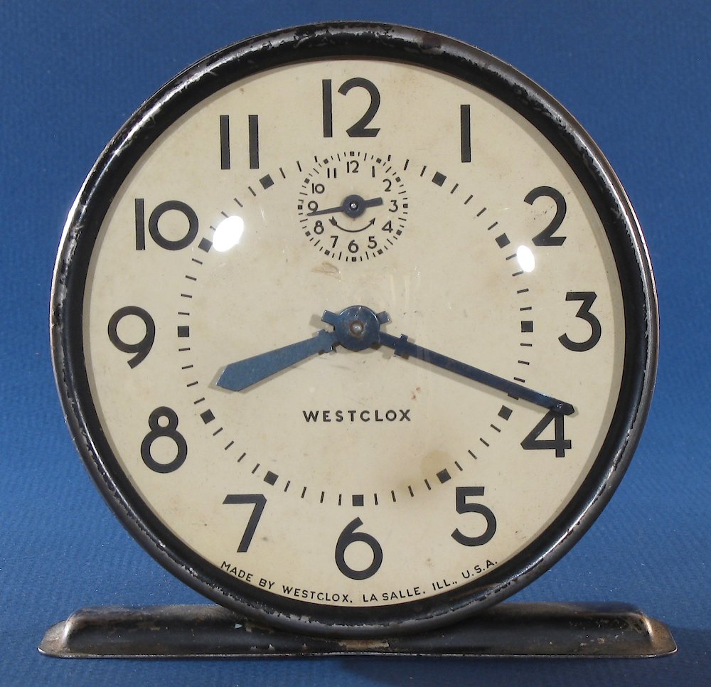 Westclox Raven. Westclox Raven Clock Example Photo