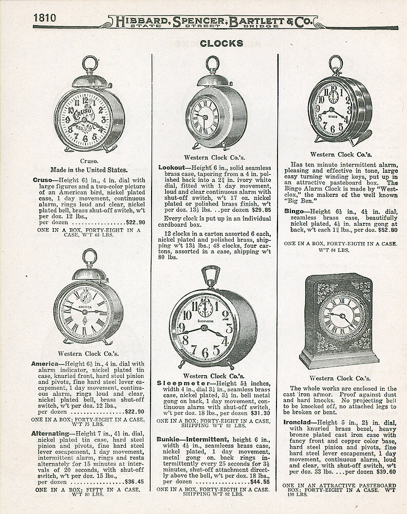 Hibbard, Spencer, Bartlett & Co. 1919 Catalog > 1810