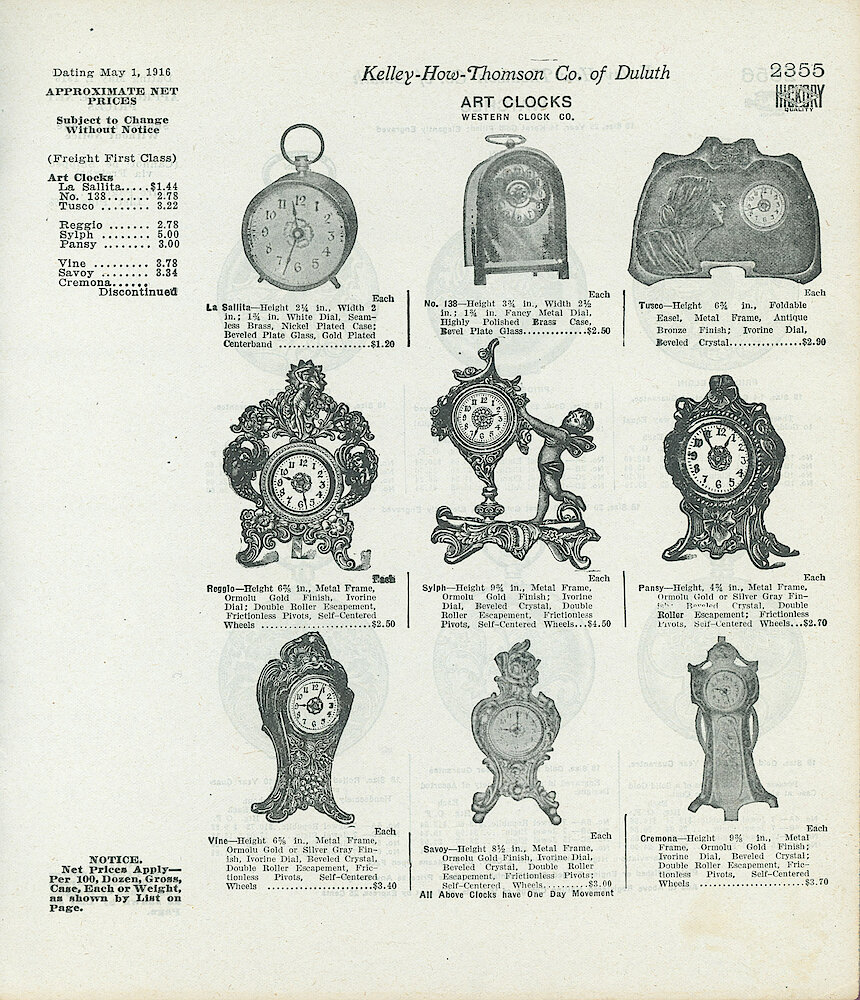 1916 Kelley-How-Thompson Catalog. > 2355
