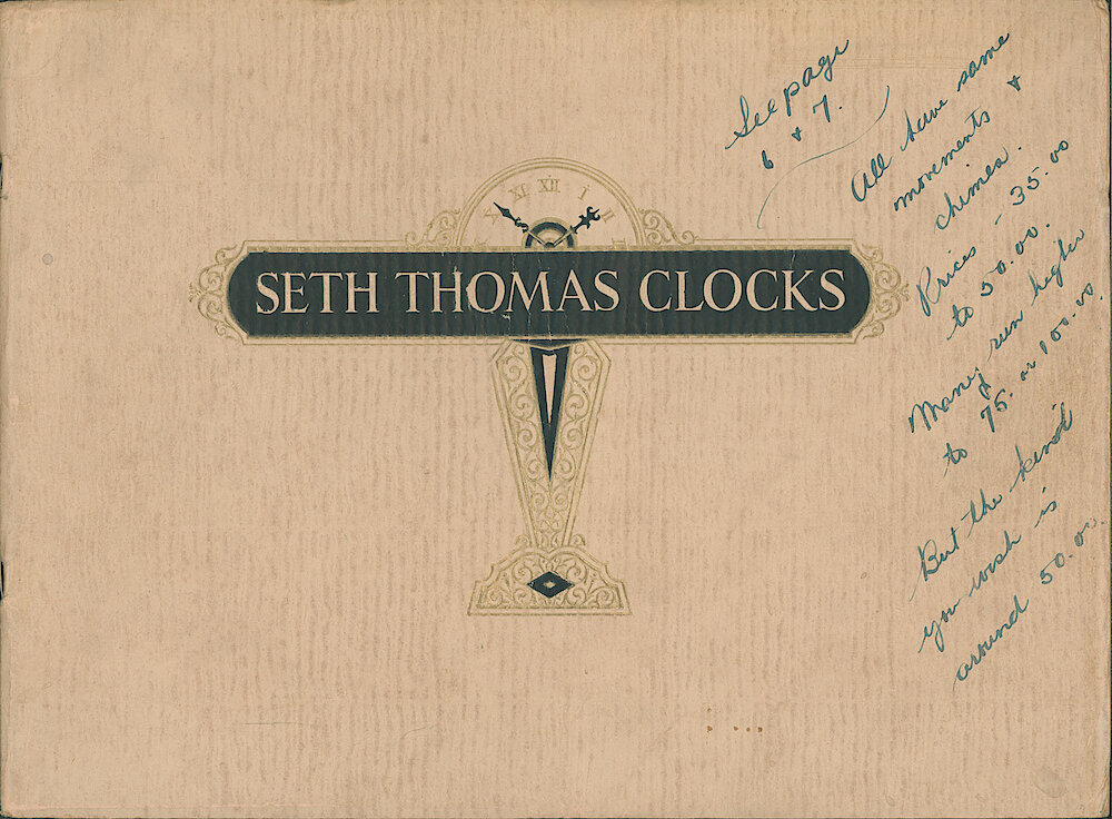 Seth Thomas Clocks > Front
