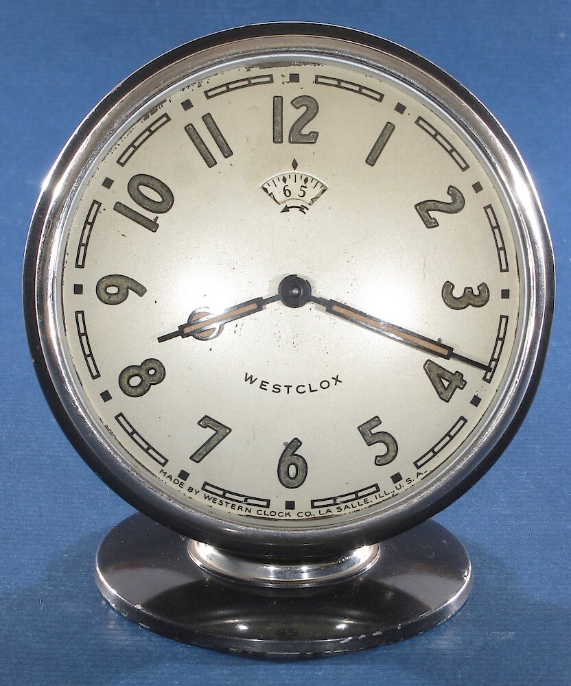 Westclox La Salle Style 2 Luminous. Westclox La Salle Style 2 Luminous Clock Example Photo