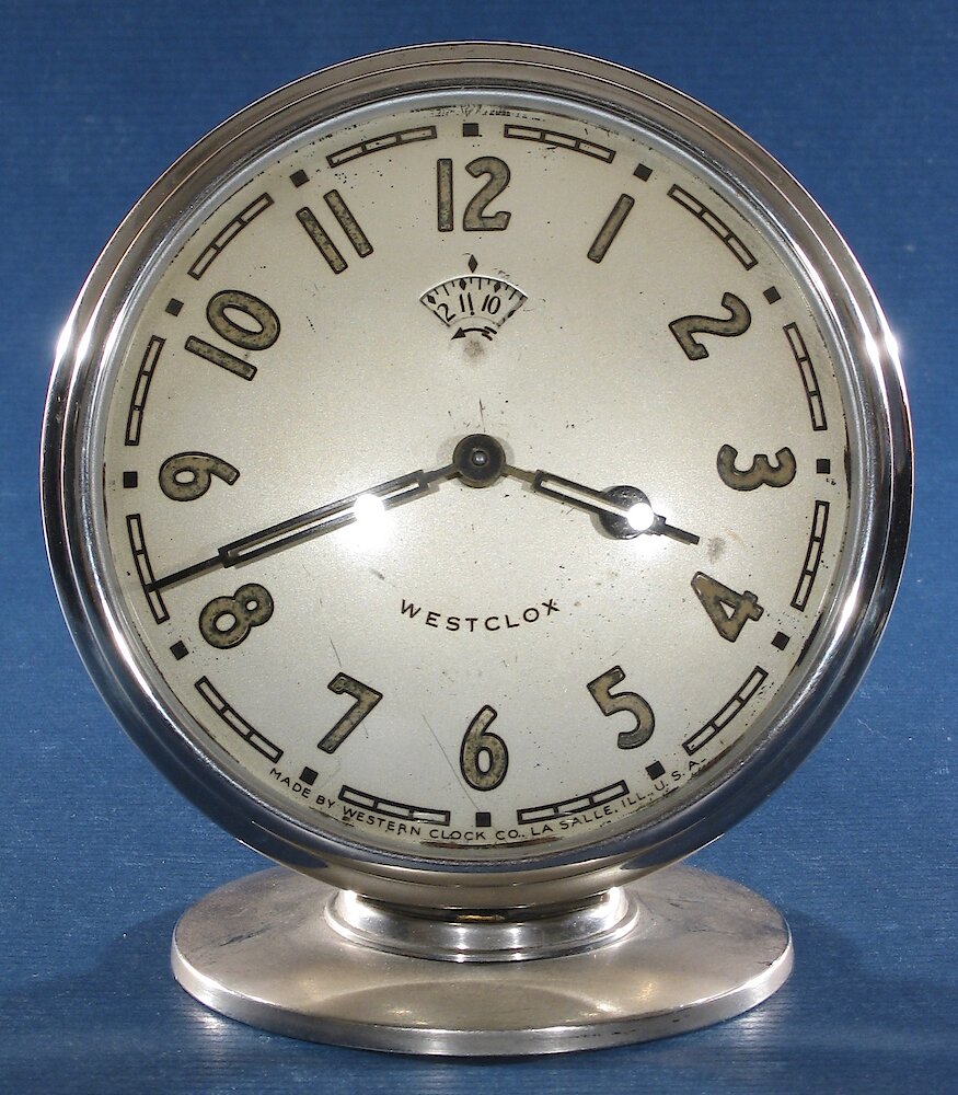 Westclox La Salle Style 2 Luminous. Westclox La Salle Style 2 Luminous Clock Example Photo