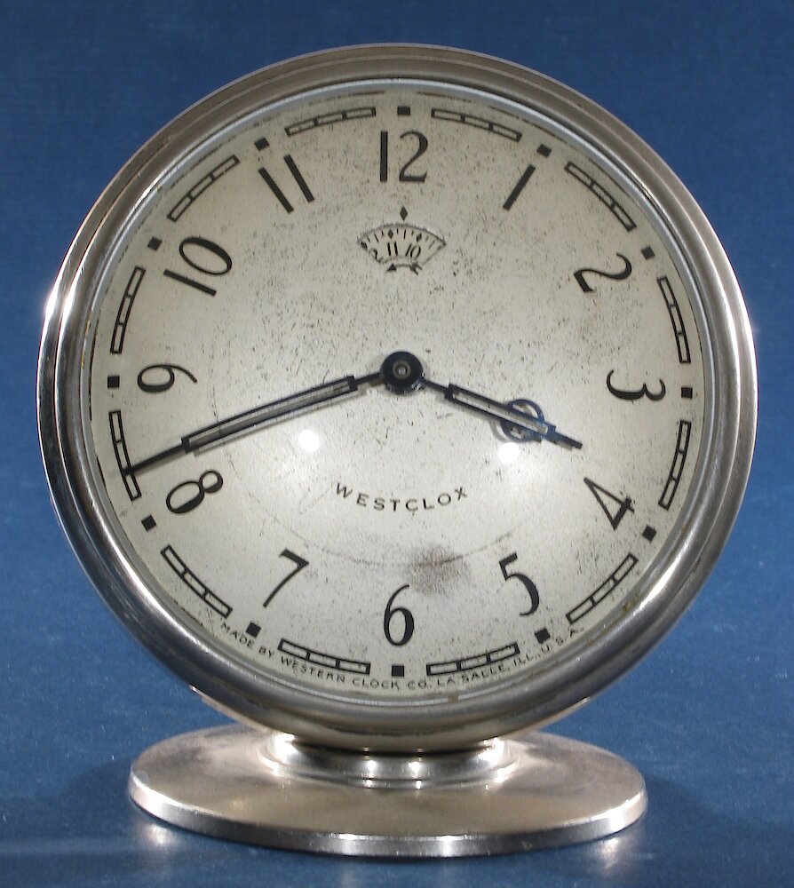 Westclox La Salle Style 2 Plain. Westclox La Salle Style 2 Plain Clock Example Photo