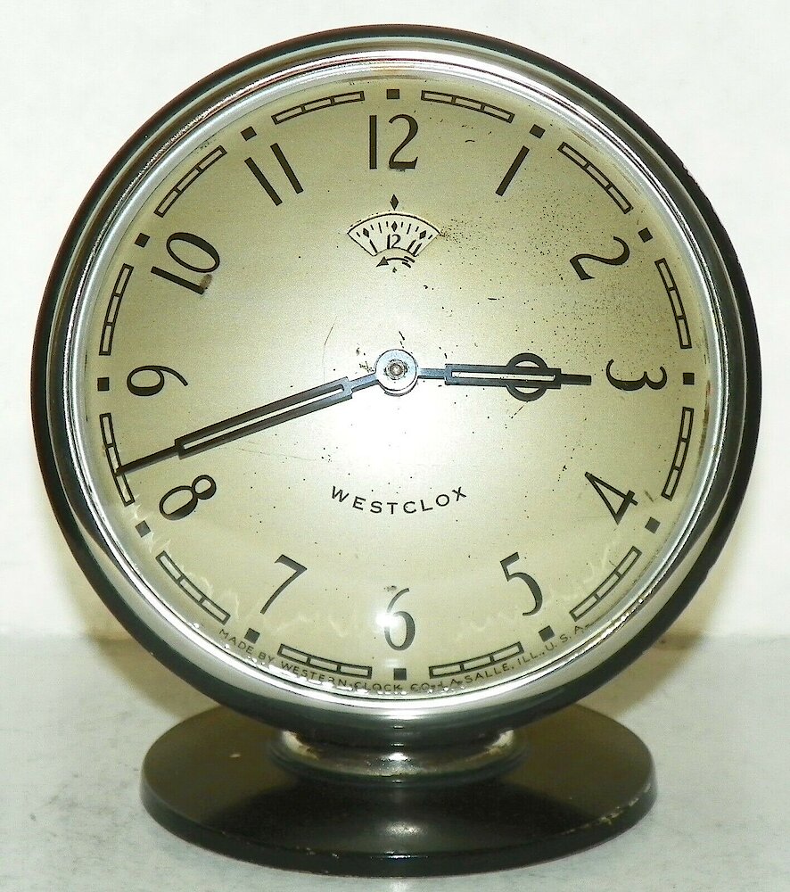 Westclox La Salle Style 2 Plain. Westclox La Salle Style 2 Plain Clock Example Photo