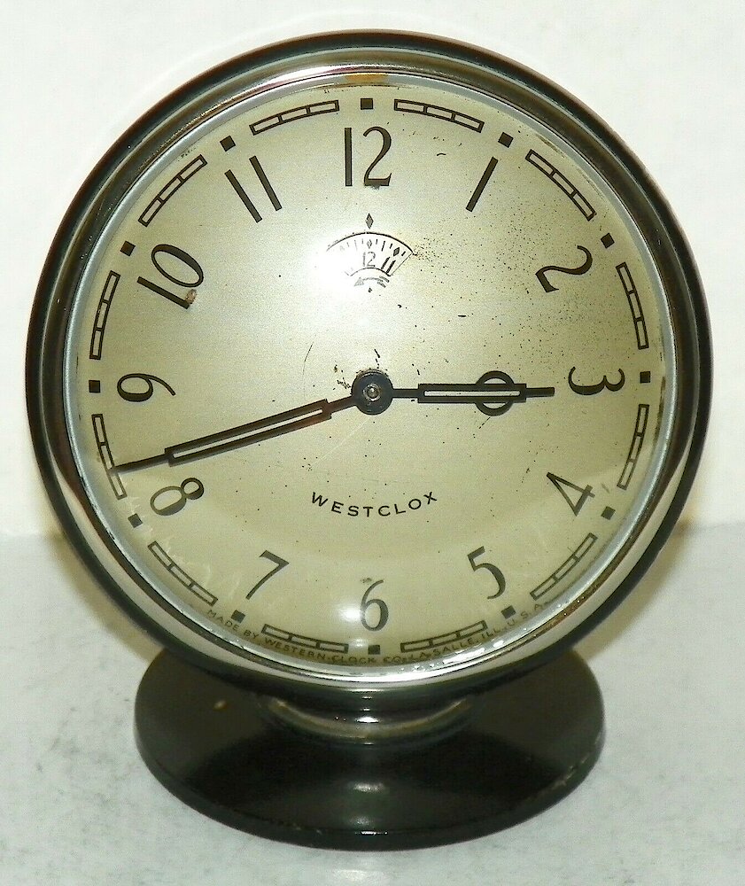 Westclox La Salle Style 2 Plain. Westclox La Salle Style 2 Plain Clock Example Photo