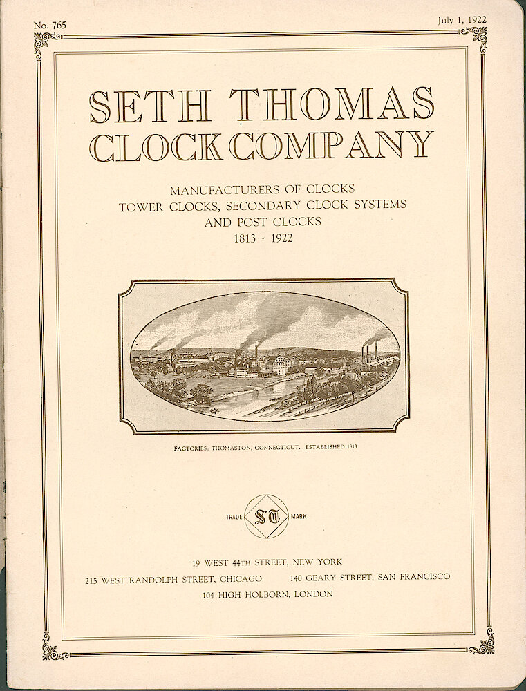 Seth Thomas Clock Company > 1