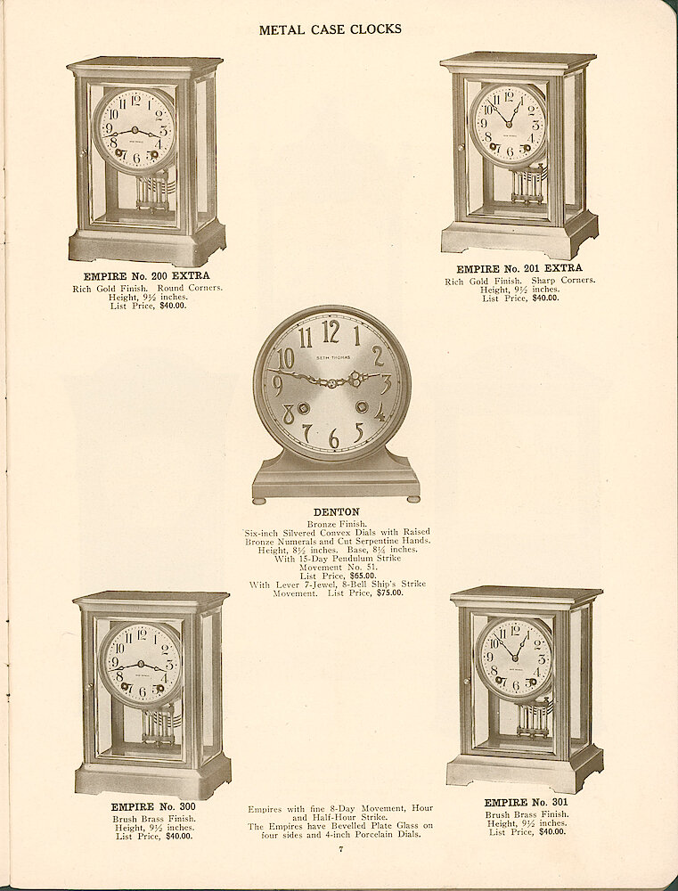 Seth Thomas Clock Company > 7