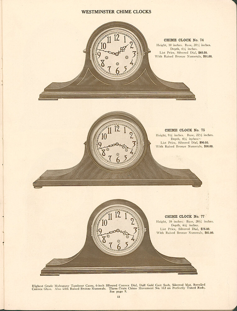 Seth Thomas Clock Company > 11