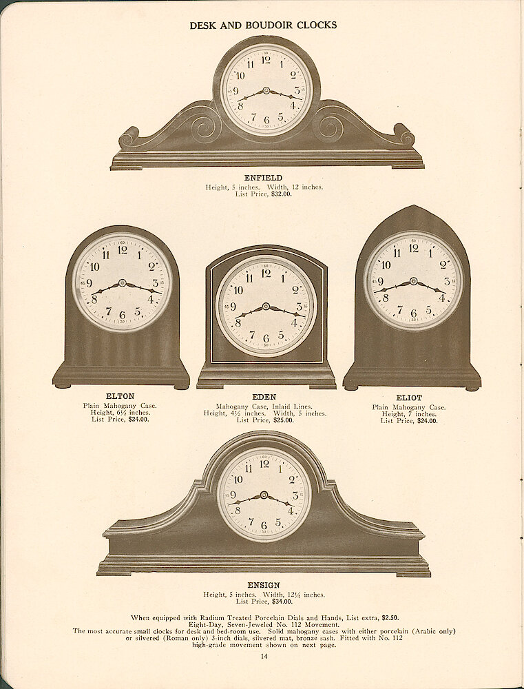 Seth Thomas Clock Company > 14