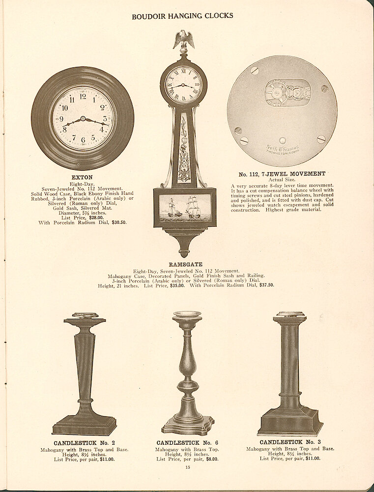 Seth Thomas Clock Company > 15