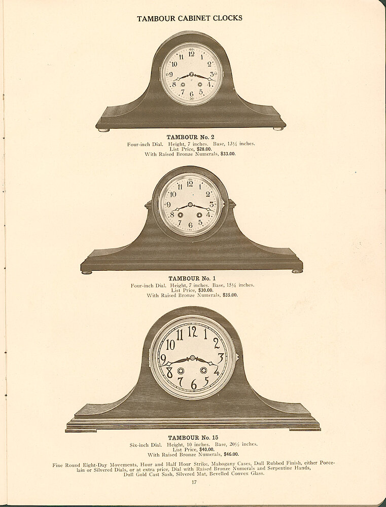 Seth Thomas Clock Company > 17