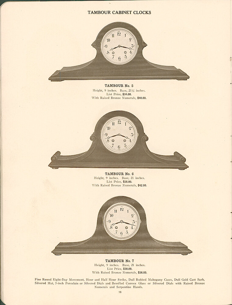 Seth Thomas Clock Company > 18