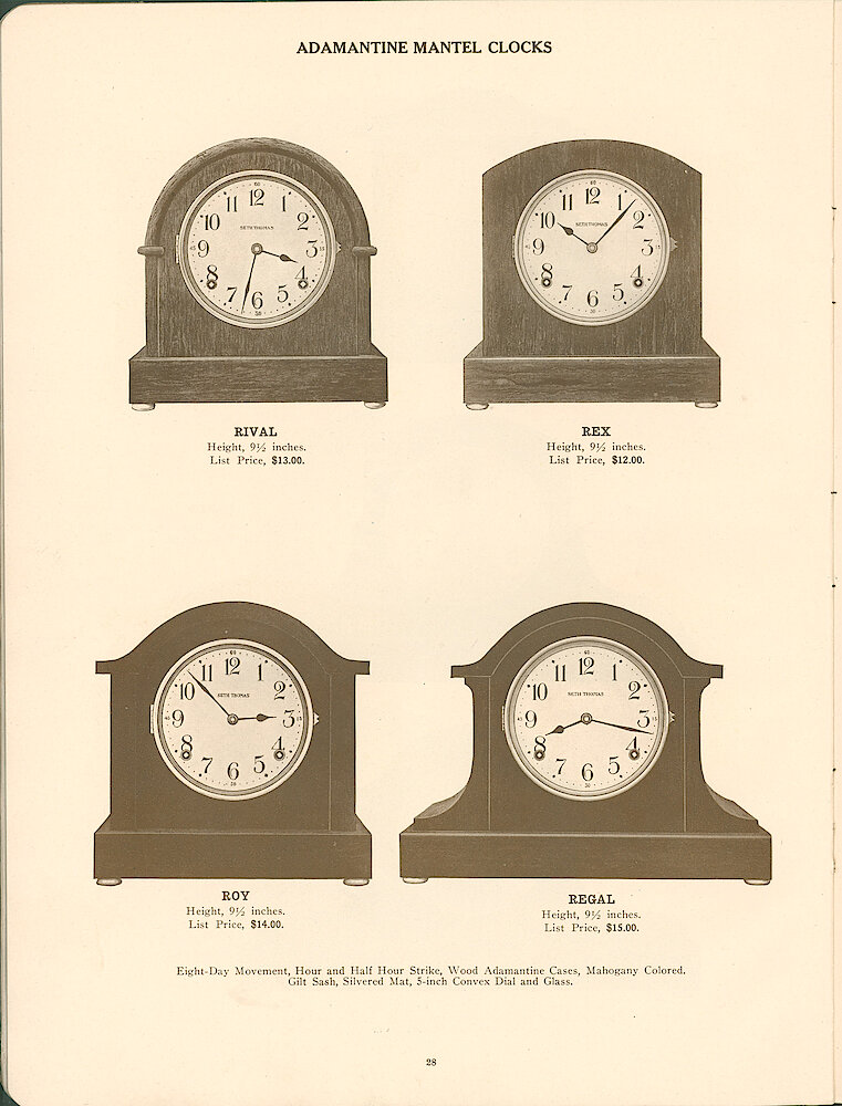 Seth Thomas Clock Company > 28