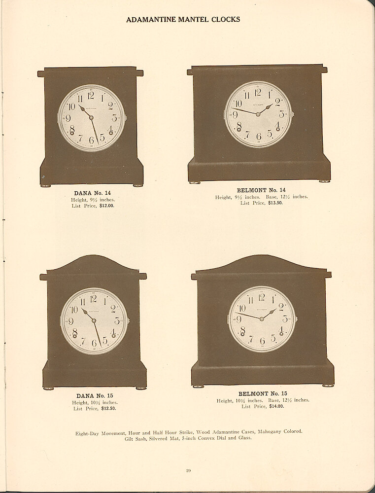 Seth Thomas Clock Company > 29