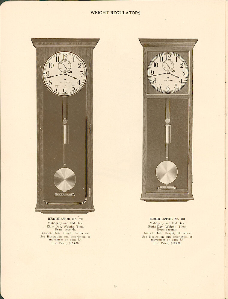 Seth Thomas Clock Company > 32