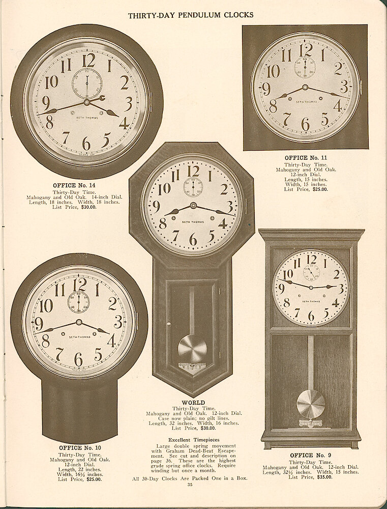 Seth Thomas Clock Company > 35