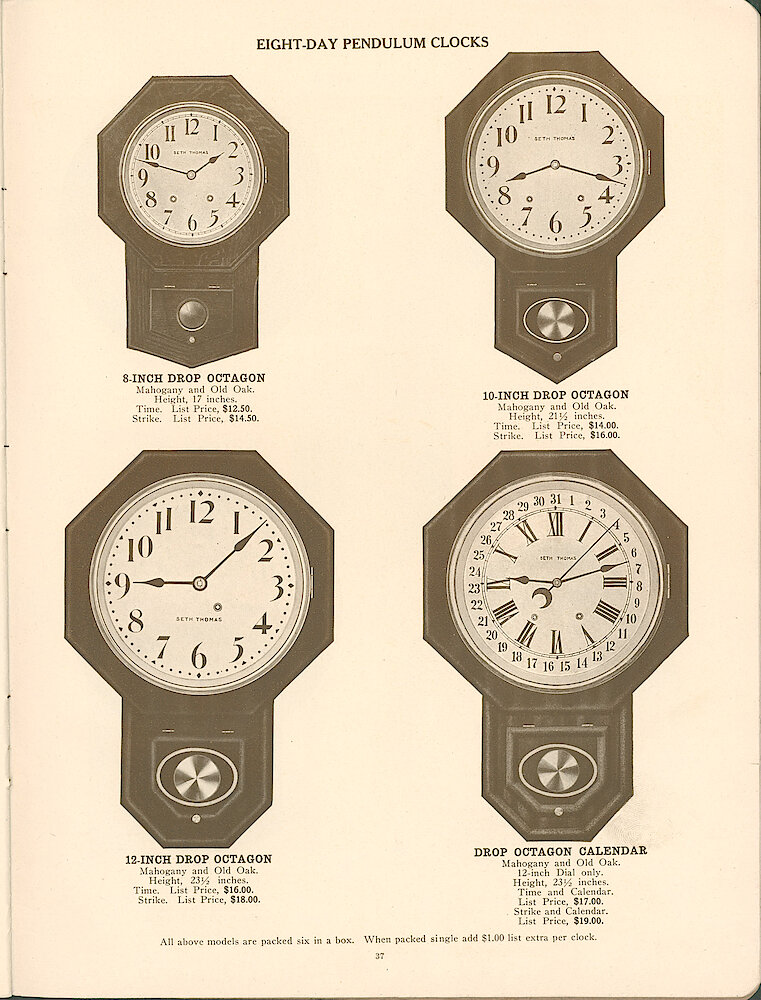 Seth Thomas Clock Company > 37