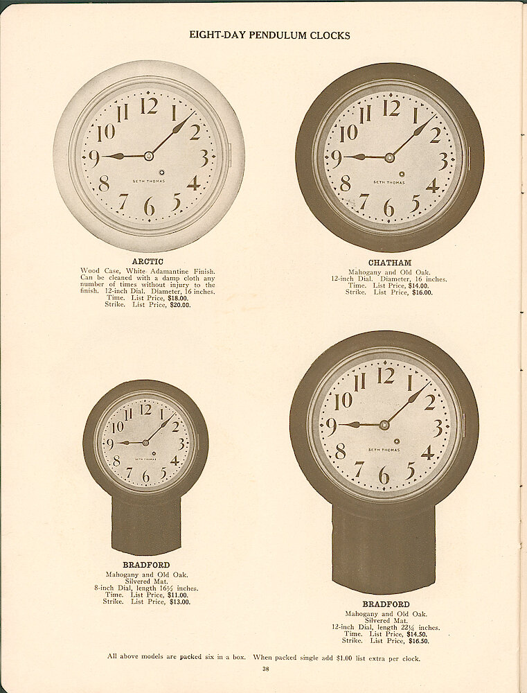 Seth Thomas Clock Company > 38