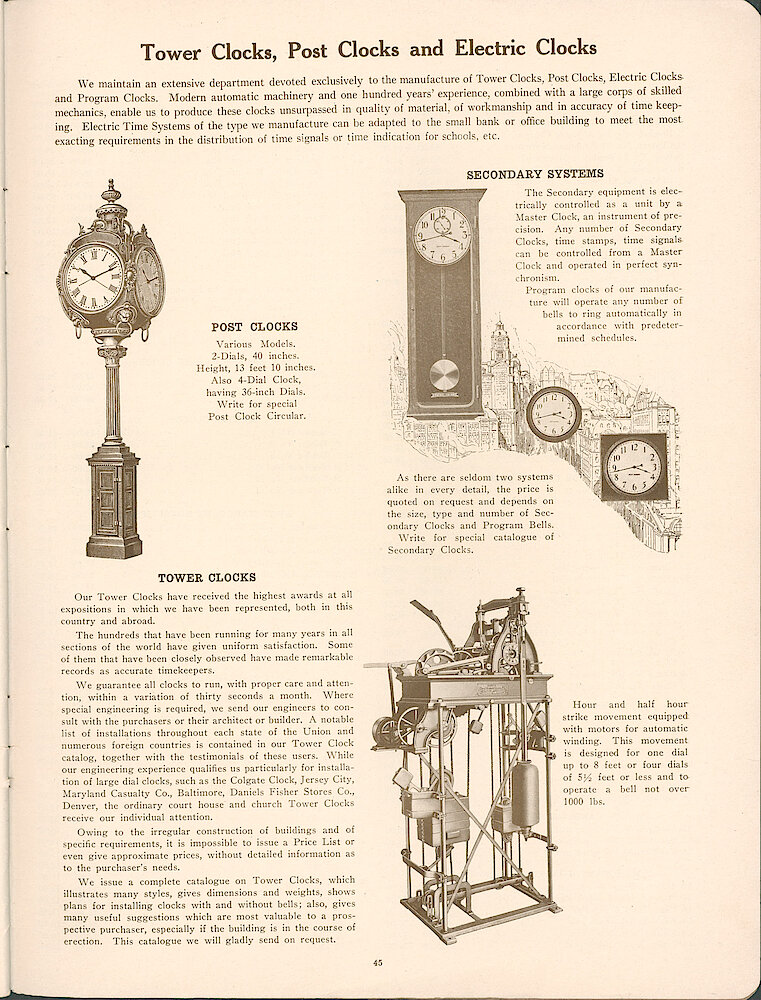 Seth Thomas Clock Company > 45