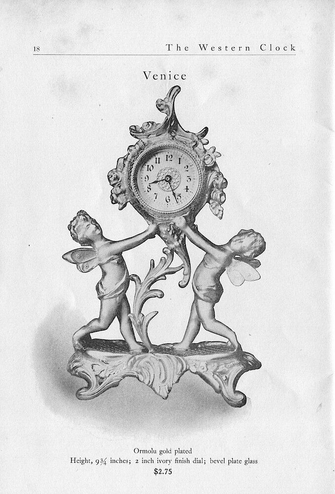 1903 Western Clock Mfg. Co. Catalog > 18