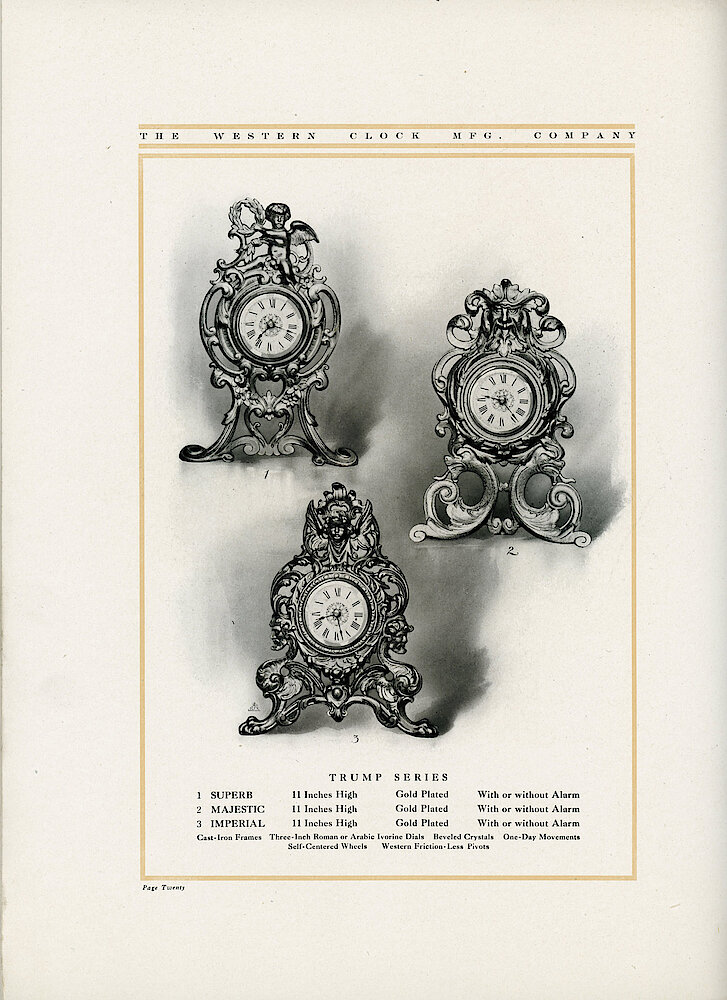 1907 Western Clock Manufacturing Company Catalog > 20