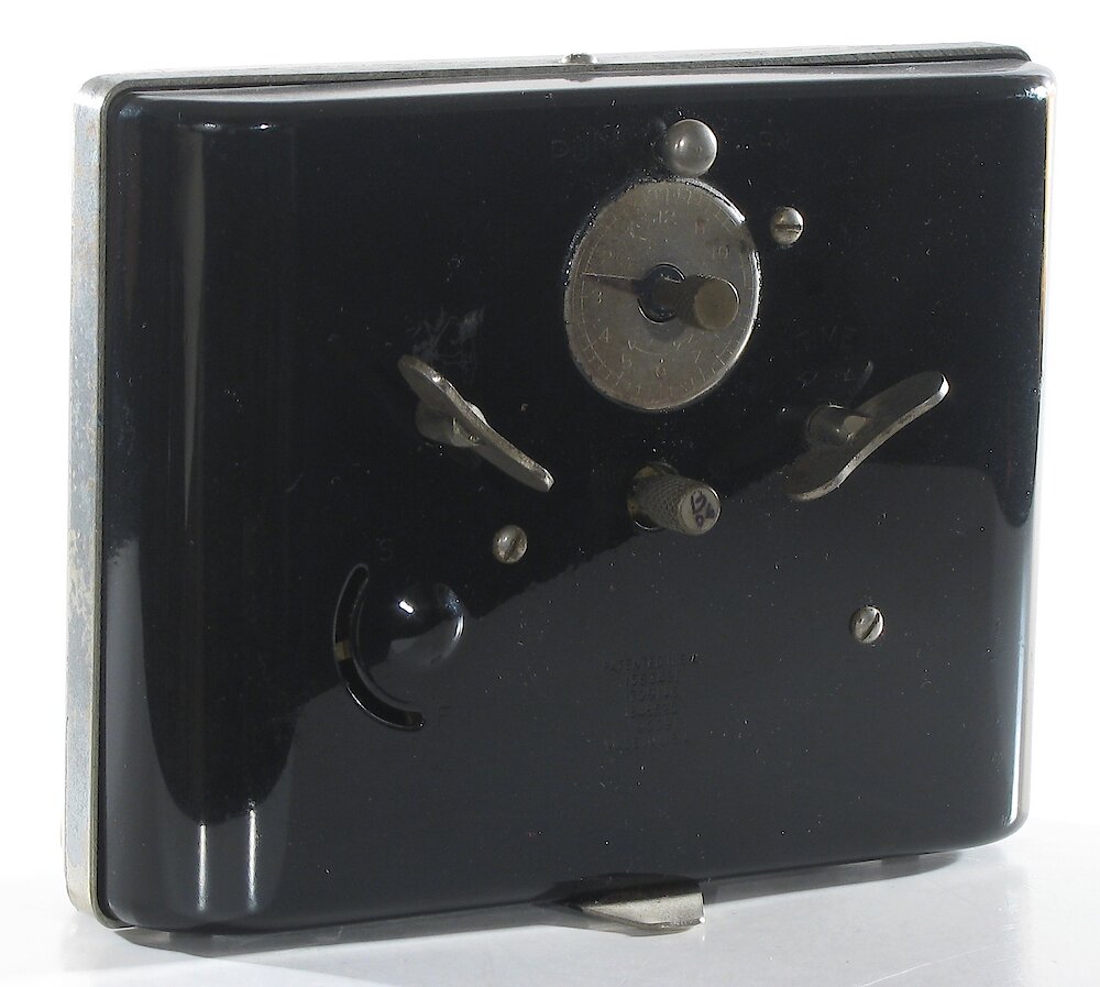 Westclox Siesta Black Plain. Westclox Siesta Black Plain Clock Example Photo