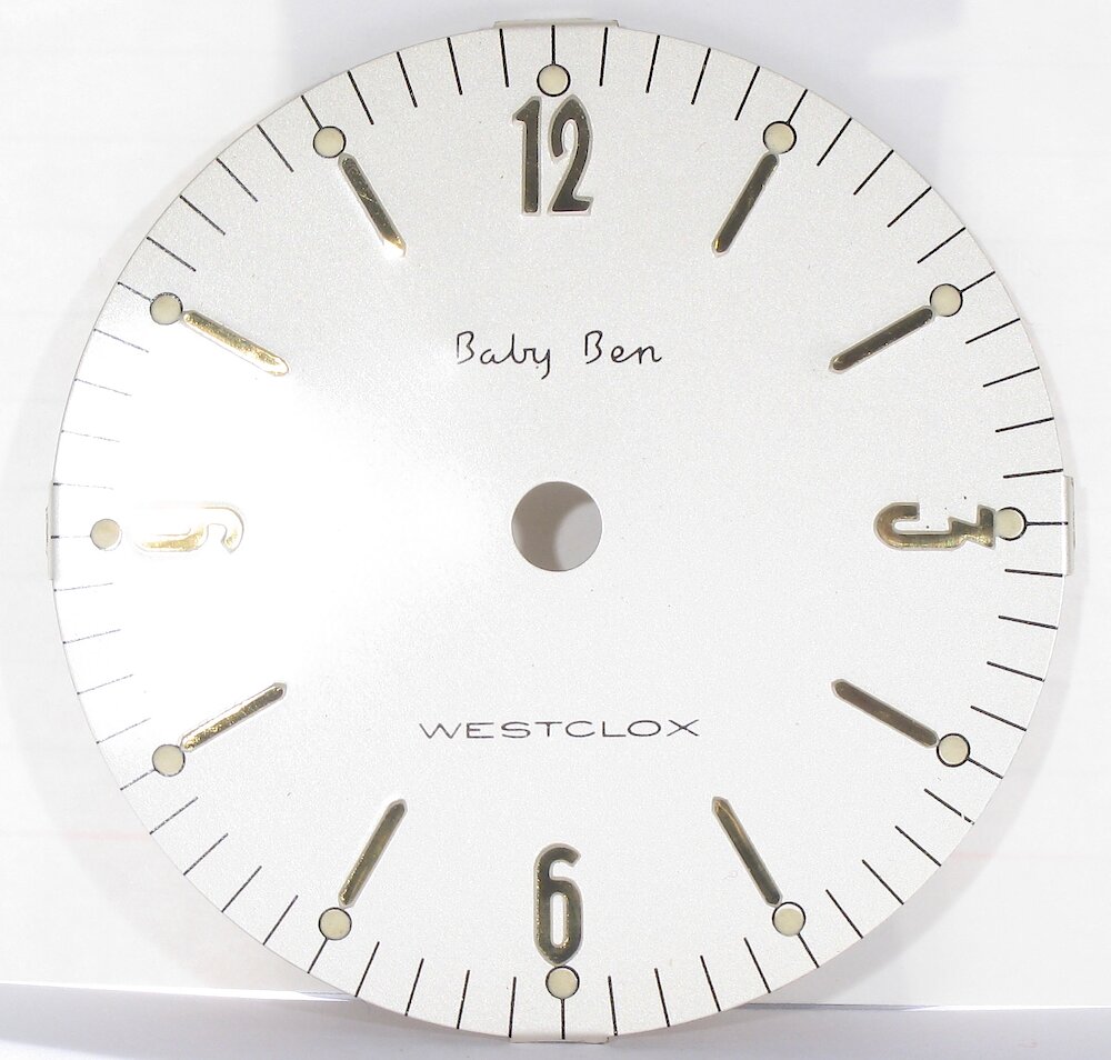 Westclox Baby Ben Deluxe Style 7 Solid Brass Luminous. Westclox Baby Ben Deluxe Style 7 Solid Brass Luminous Clock Example Photo