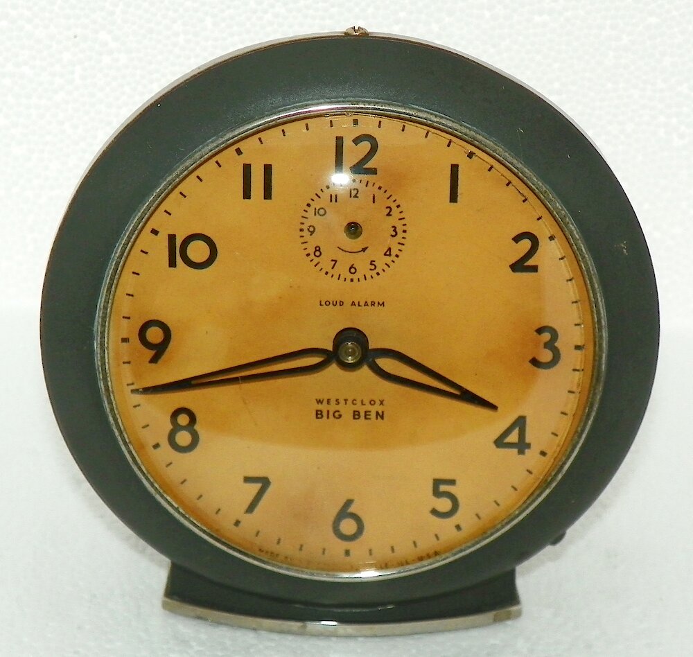 Westclox Big Ben Style 6 Loud Alarm Black Plain. Westclox Big Ben Style 6 Loud Alarm Black Plain Clock Example Photo