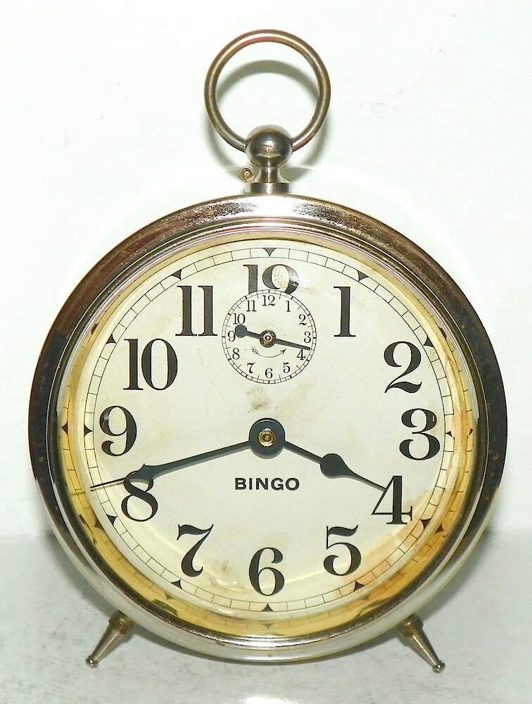 Westclox Bingo Style 1. Westclox Bingo Style 1 Clock Example Photo