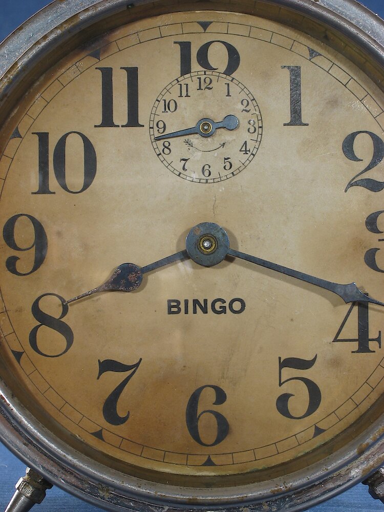 Westclox Bingo Style 1. Westclox Bingo Style 1 Clock Example Photo