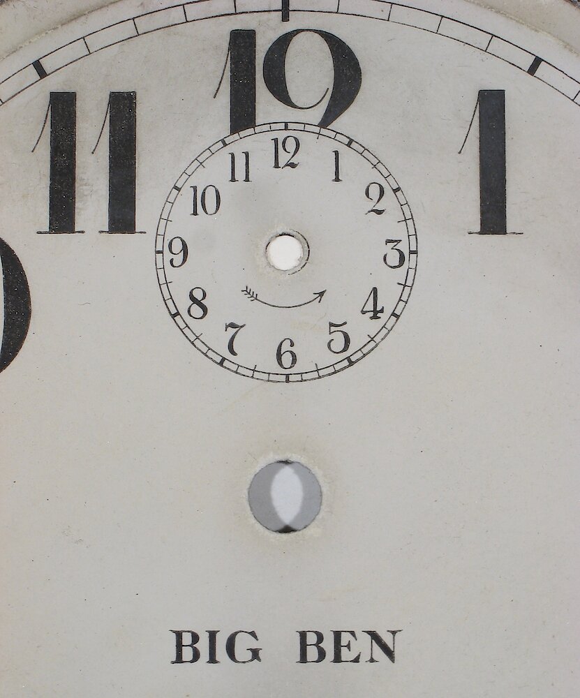 Westclox Big Ben Style 1 Nickel. Westclox Big Ben Style 1 Nickel Clock Example Photo