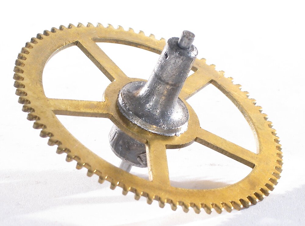 Westclox Big Ben Style 1 Nickel. Time gear 1 (mainwheel)