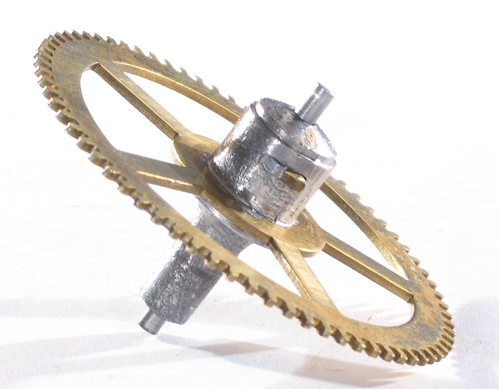 Westclox Big Ben Style 1 Nickel. Time gear 1 (mainwheel)