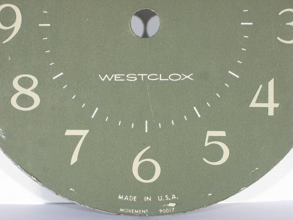 Westclox Big Ben Style 8 Fashion Brite Shaded Avocado. Westclox Big Ben Style 8 Fashion Brite Shaded Avocado Clock Example Photo