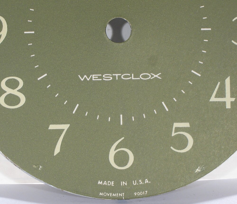 Westclox Big Ben Style 8 Fashion Brite Shaded Avocado. Westclox Big Ben Style 8 Fashion Brite Shaded Avocado Clock Example Photo