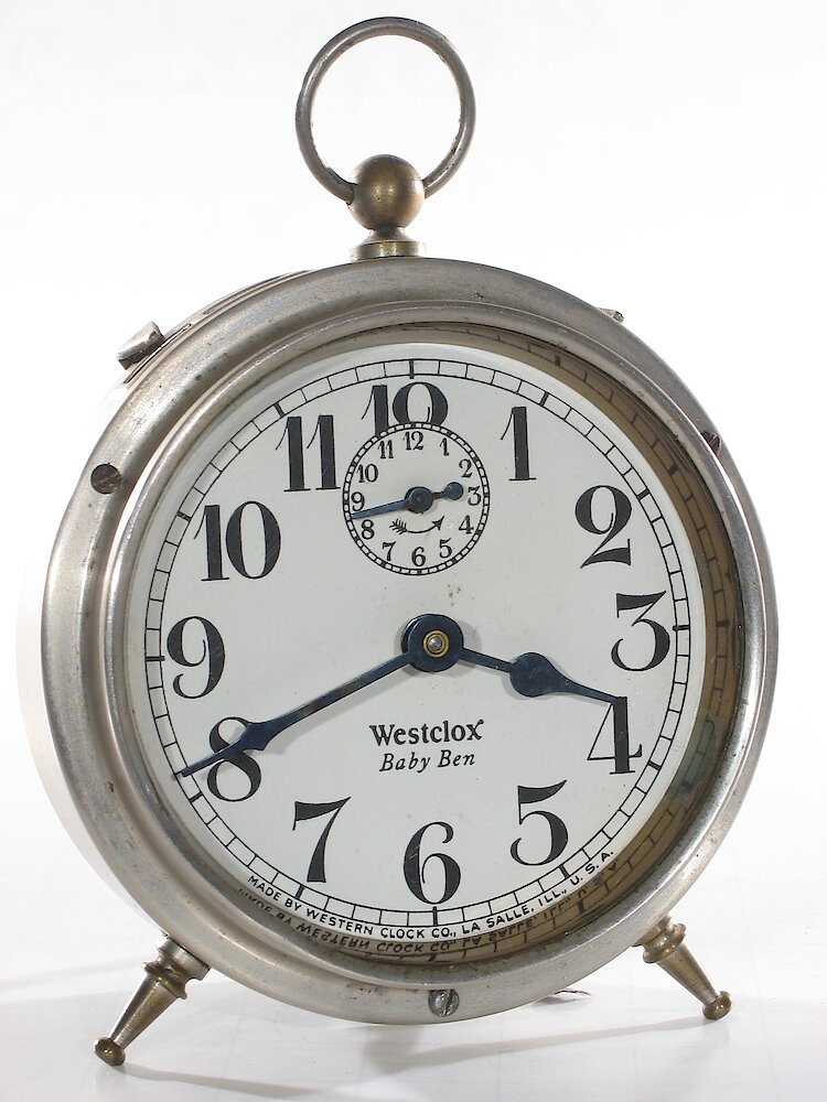 Westclox Baby Ben Style 1 Non Luminous. Westclox Baby Ben Style 1 Non Luminous Clock Example Photo