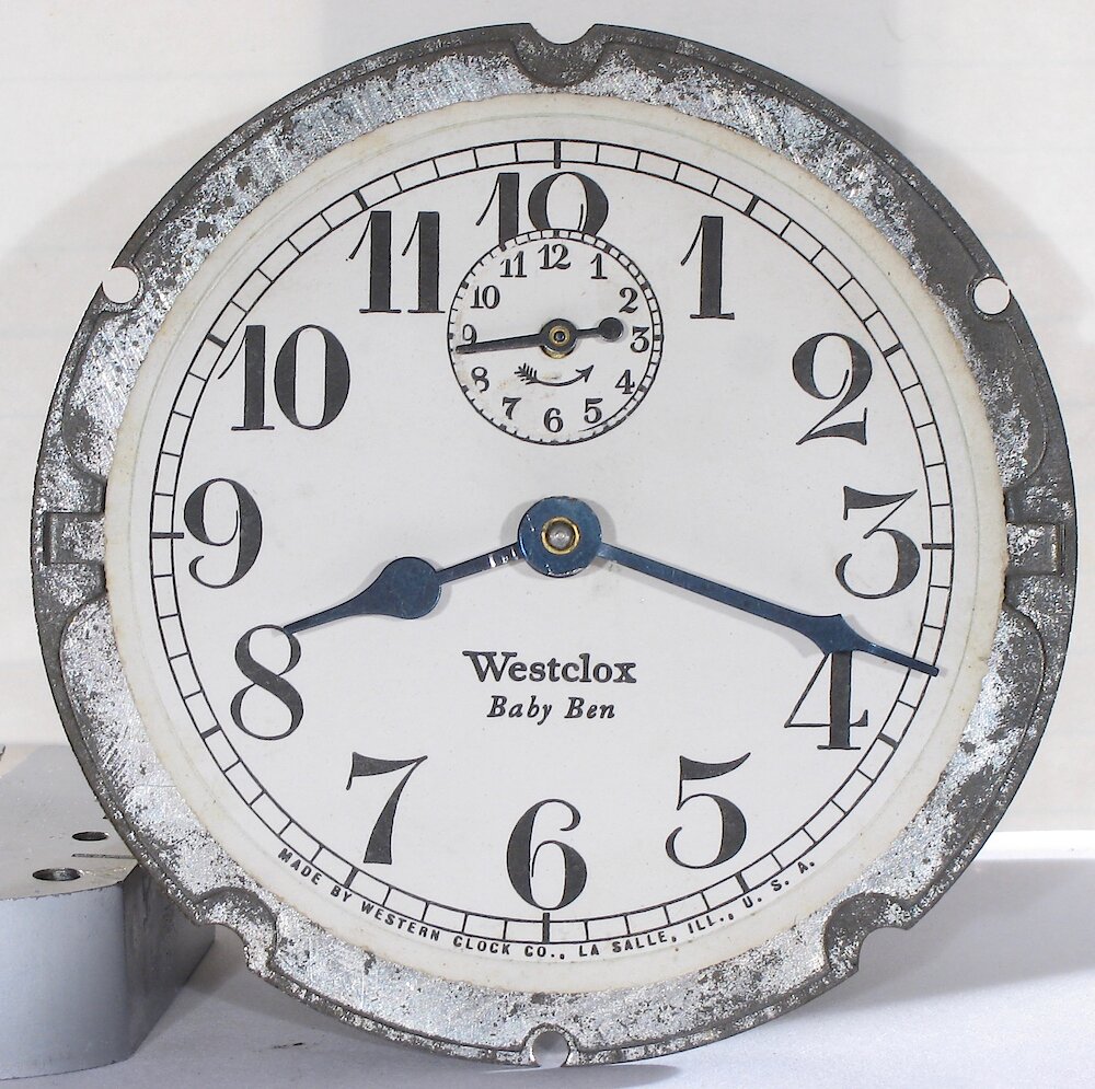 Westclox Baby Ben Style 1 Non Luminous. Westclox Baby Ben Style 1 Non Luminous Clock Example Photo