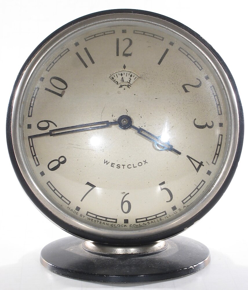 Westclox La Salle Style 2 Plain. Westclox La Salle Style 2 Plain Clock Example Photo