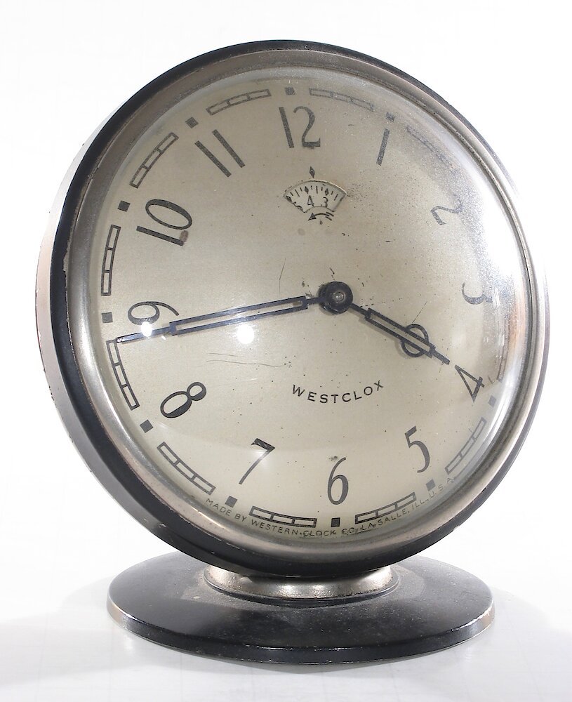 Westclox La Salle Style 2 Plain. Westclox La Salle Style 2 Plain Clock Example Photo