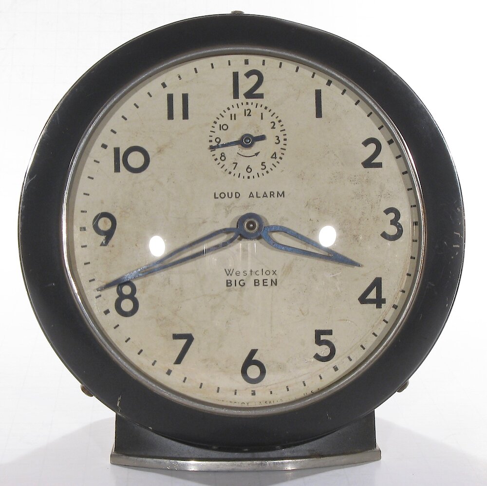 Westclox Big Ben Style 6 Loud Alarm Black Plain. Westclox Big Ben Style 6 Loud Alarm Black Plain Clock Example Photo