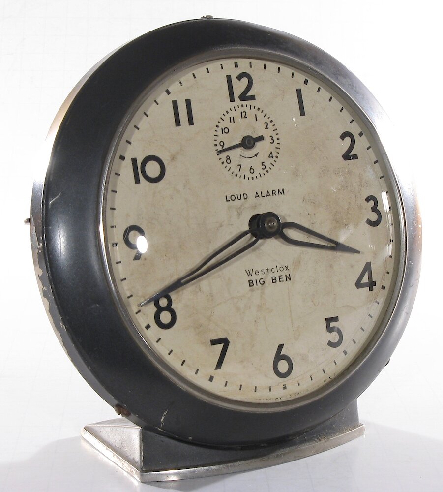 Westclox Big Ben Style 6 Loud Alarm Black Plain. Westclox Big Ben Style 6 Loud Alarm Black Plain Clock Example Photo