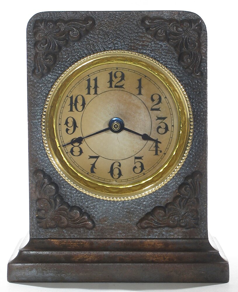 Westclox Ironclad Gunmetal. Westclox Ironclad Gunmetal Clock Example Photo